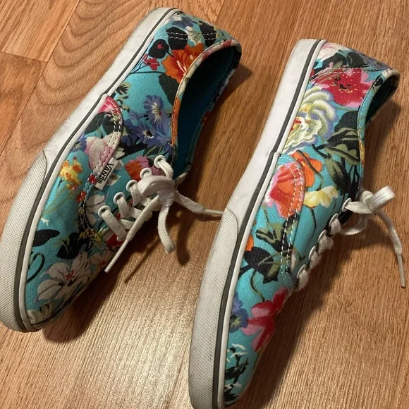 Floral Print Vans🌺 - Picture 3 of 8